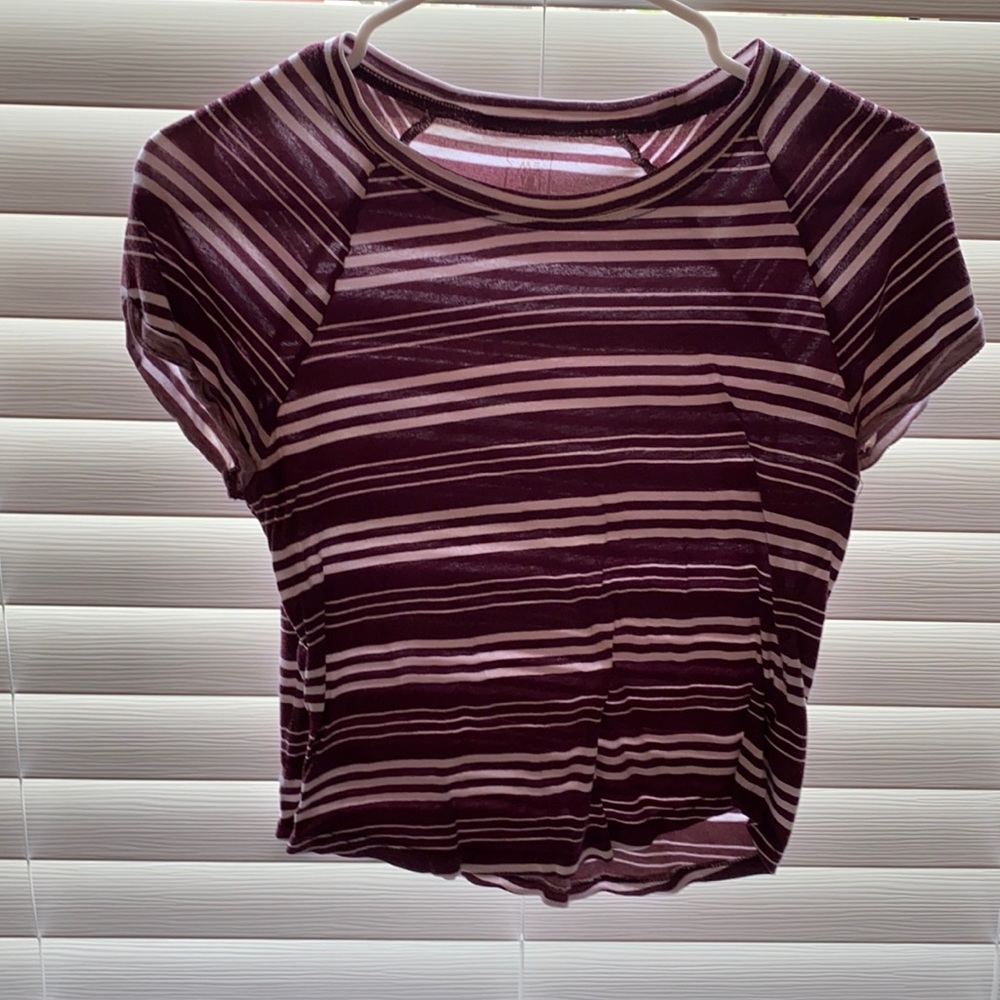 Striped Me to We Tee